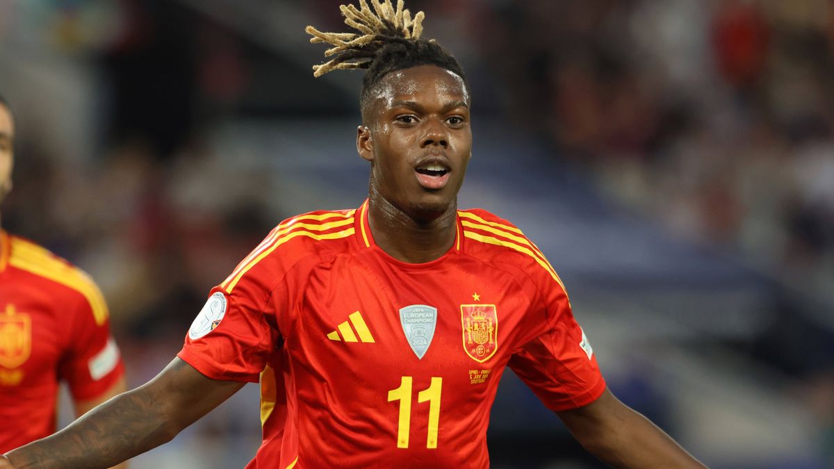NICO WILLIAMS, Spagna, UEFA Nations League 2025, Semi Final, Spain vs France 5-4, 05-06-2025, Esultanza, Celebration, Jubel UEFA NATIONS LEAGUE 2025 SEMI FINALE SPAGNA-FRANCIA 5-4