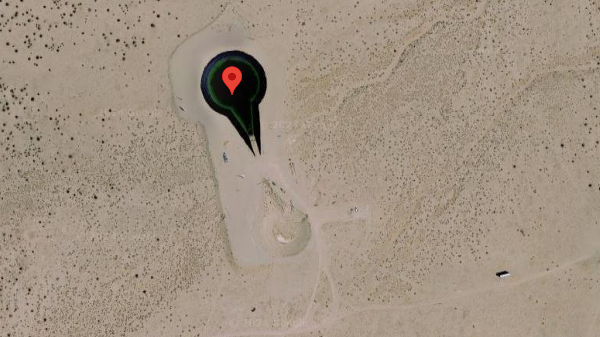 Rätselhafte Google-Maps-Aufnahme: Hat das US-Militär etwas damit zu tun?