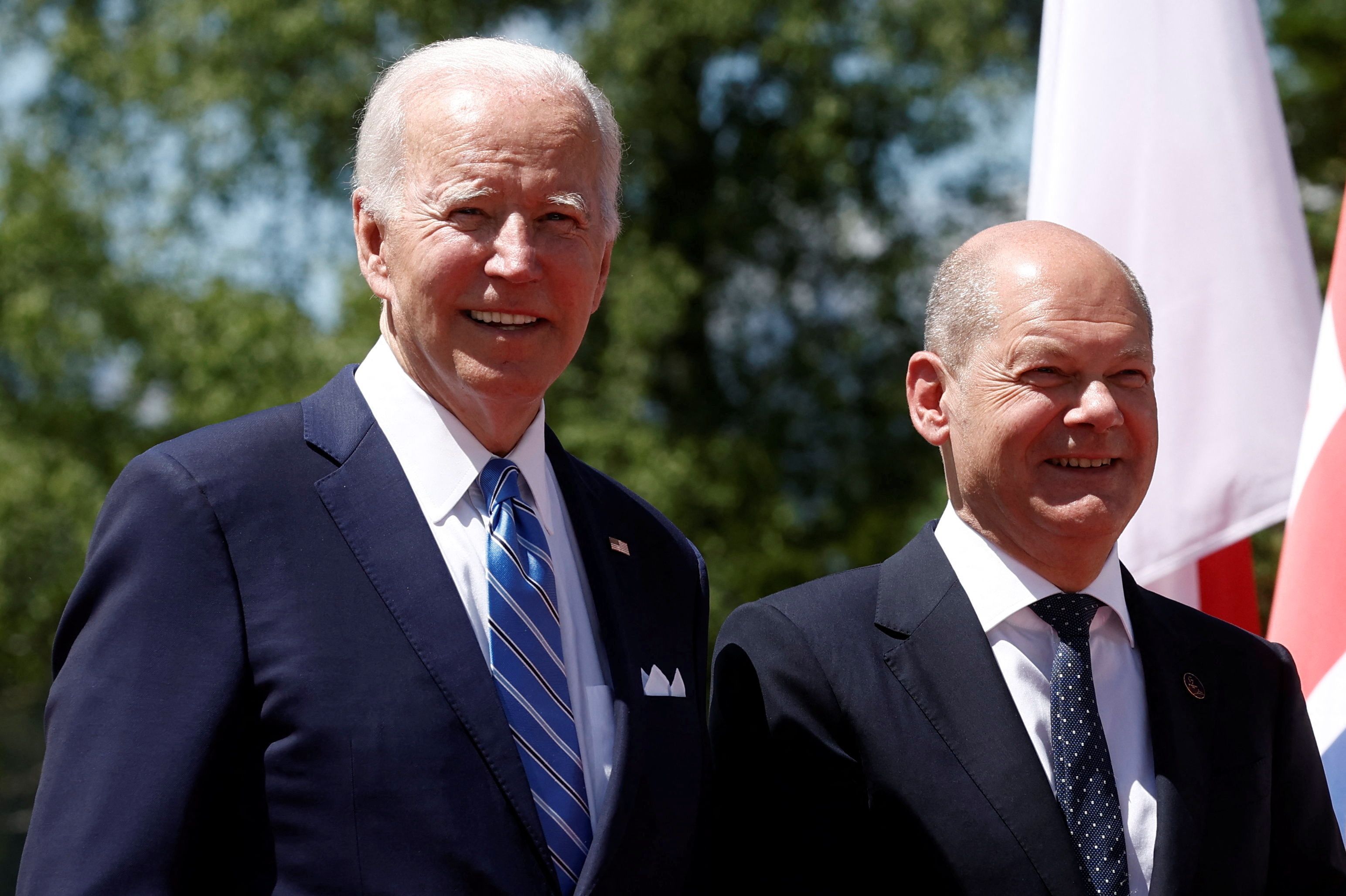 Joe Biden Telefoniert Erneut Mit Olaf Scholz | P7 Newstime