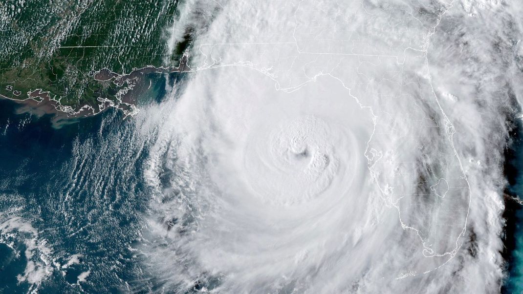 Hurrikan «Helene» vor der Westküste des US-Bundesstaates Florida gewinnt an Stärke.