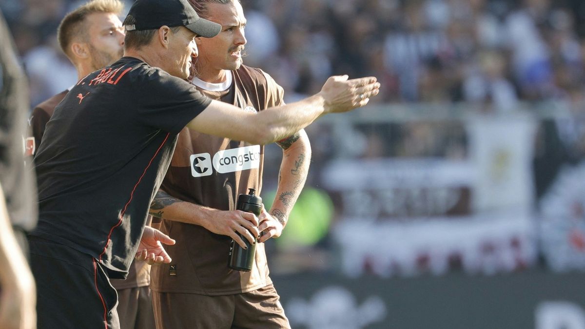 Irvine (r.) fehlt St. Pauli weiter