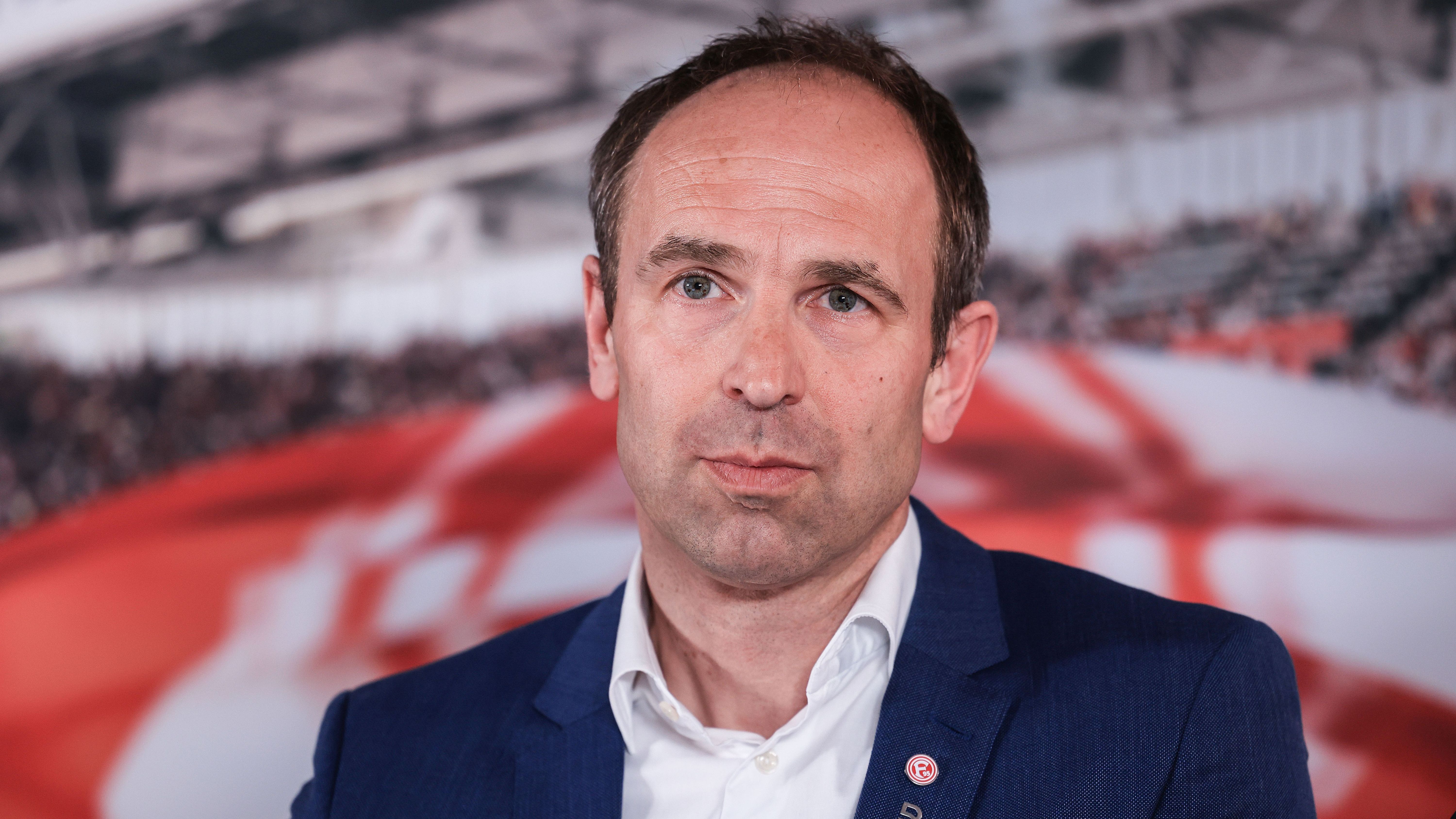 Alexander Jobst, Vorstandsvorsitzender Fortuna Düsseldorf: Freier Eintritt in der kommenden Saison bei mindestens drei Zweitliga-Heimspielen.