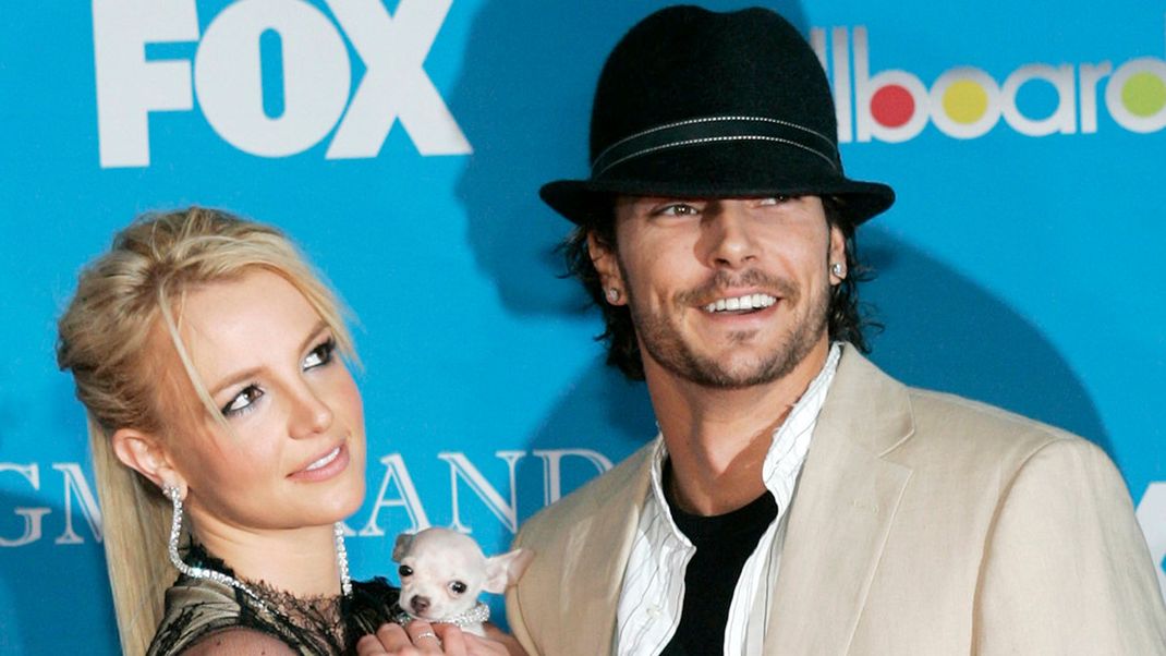 Britney Spears und Kevin Federline bei einem gemeinsamen Auftritt im Jahr 2004.