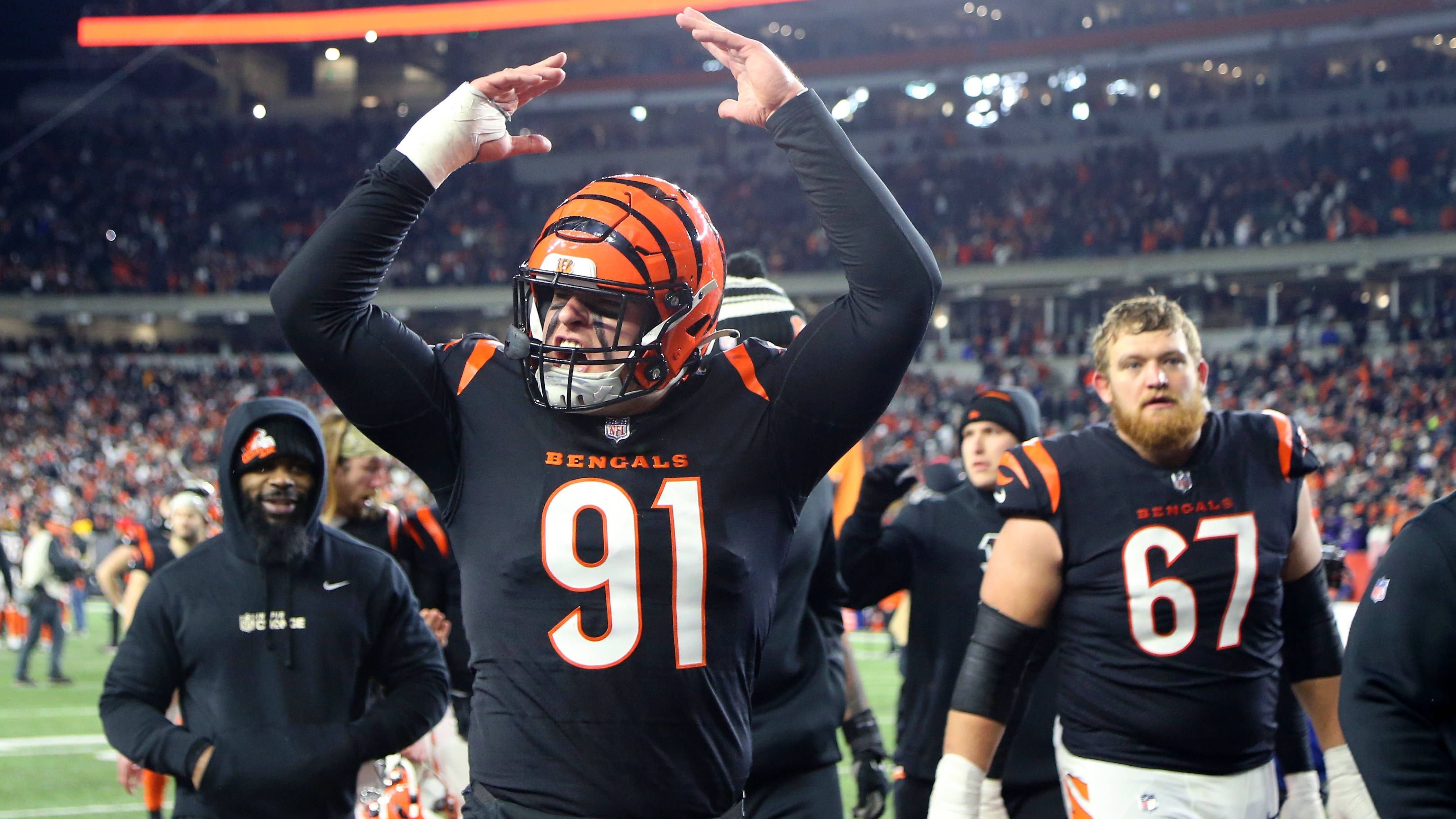 <strong>Cincinnati Bengals: Trey Hendrickson </strong><br>Position: Defensive End <br>Durchschnittliches Jahresgehalt: 21 Millionen US-Dollar <br>Gesamtvolumen: 21 Millionen US-Dollar