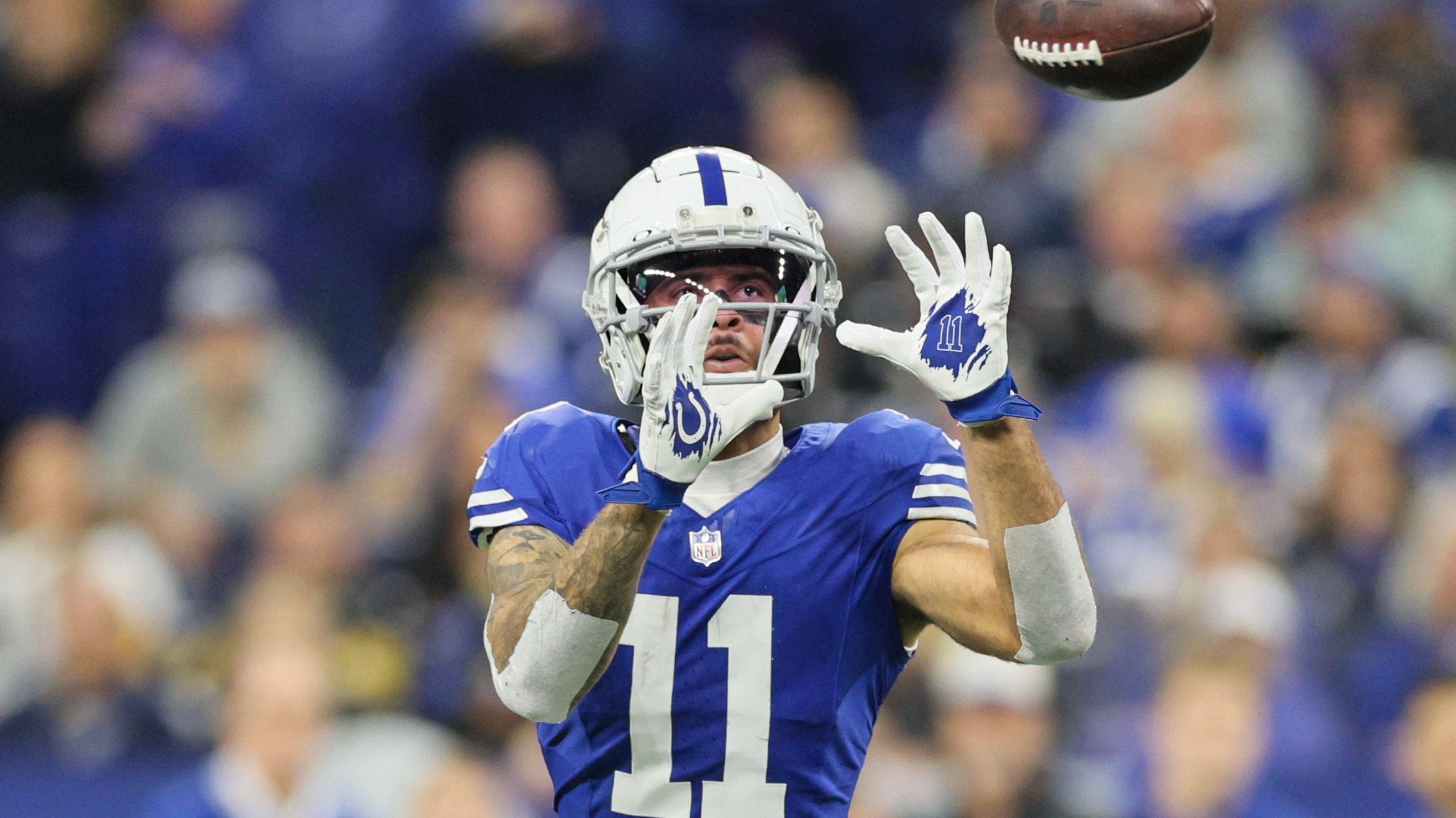 <strong>Platz 15: Indianapolis Colts</strong><br>Gefangene Yards: 1.731<br>Bester Receiver: Michael Pittman Jr. (1.152 Yards, 4 Touchdowns)<br>Quarterback: Gardner Minshew (3.305 Yards, 15 Touchdowns, 17 Spiele)