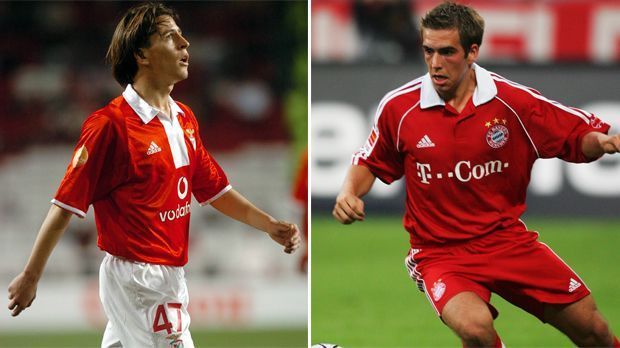 
                <strong>Abwehr: Joao Pereira (Benfica) - Philipp Lahm (FC Bayern)</strong><br>
                Abwehr: Joao Pereira (Benfica) - Philipp Lahm (FC Bayern). Der 40-fache portugiesische Nationalspieler Pereira erlebt seine Glanzzeit beim FC Valencia. Zudem steht der 32-Jährige eine Saison bei Hannover 96 unter Vertrag. Aktuell kickt er für Benfica-Rivalen Sporting Lissabon. Philipp Lahm ist in seiner Karriere, bis auf eine zweijährige Leihe beim VfB Stuttgart, immer ein Teil des FC Bayern München.
              