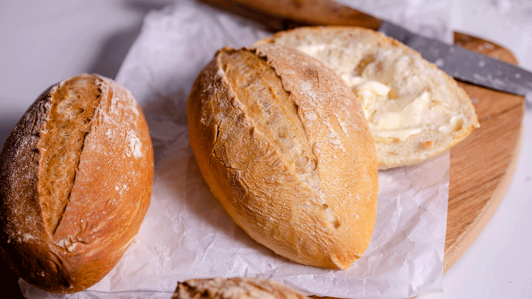 knusprige Brötchen