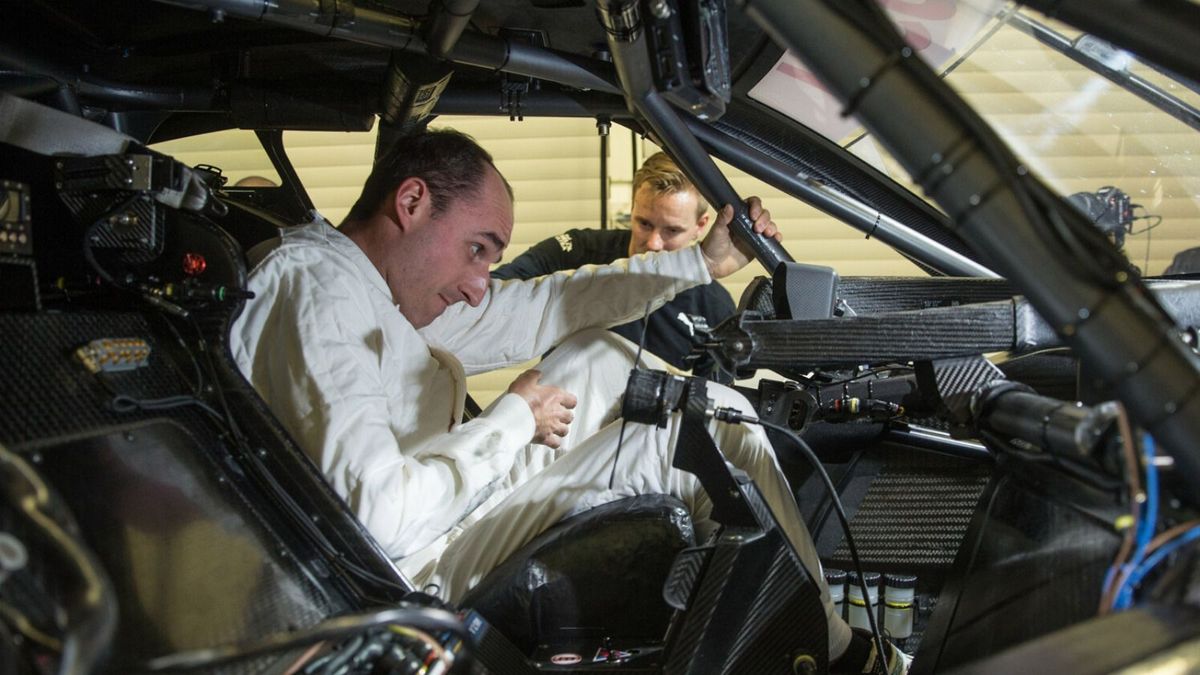 Kubica im BMW-Boliden