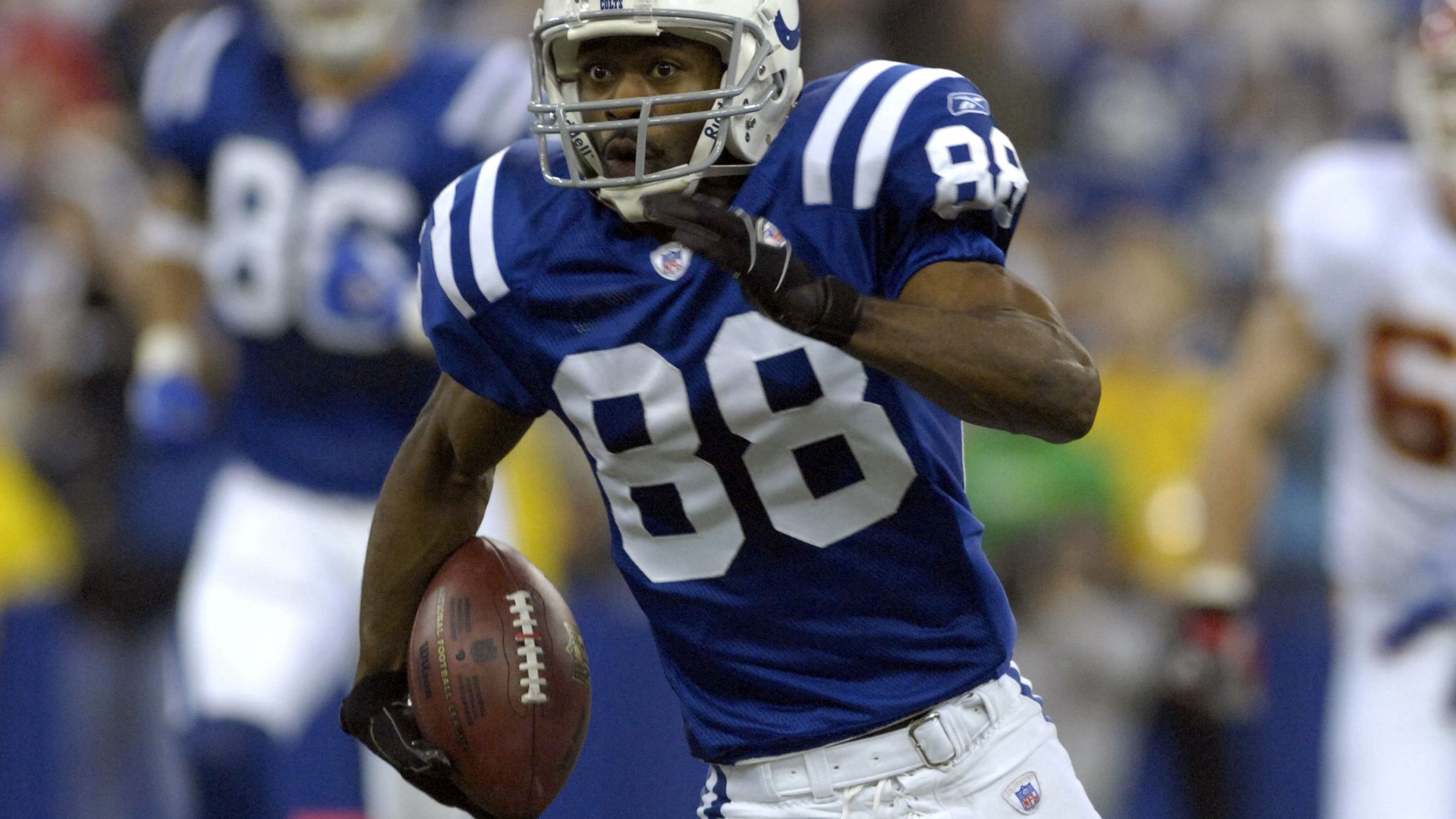 <strong>Platz 9: Marvin Harrison (1996 bis 2008)</strong><br>14.580 Receiving Yards