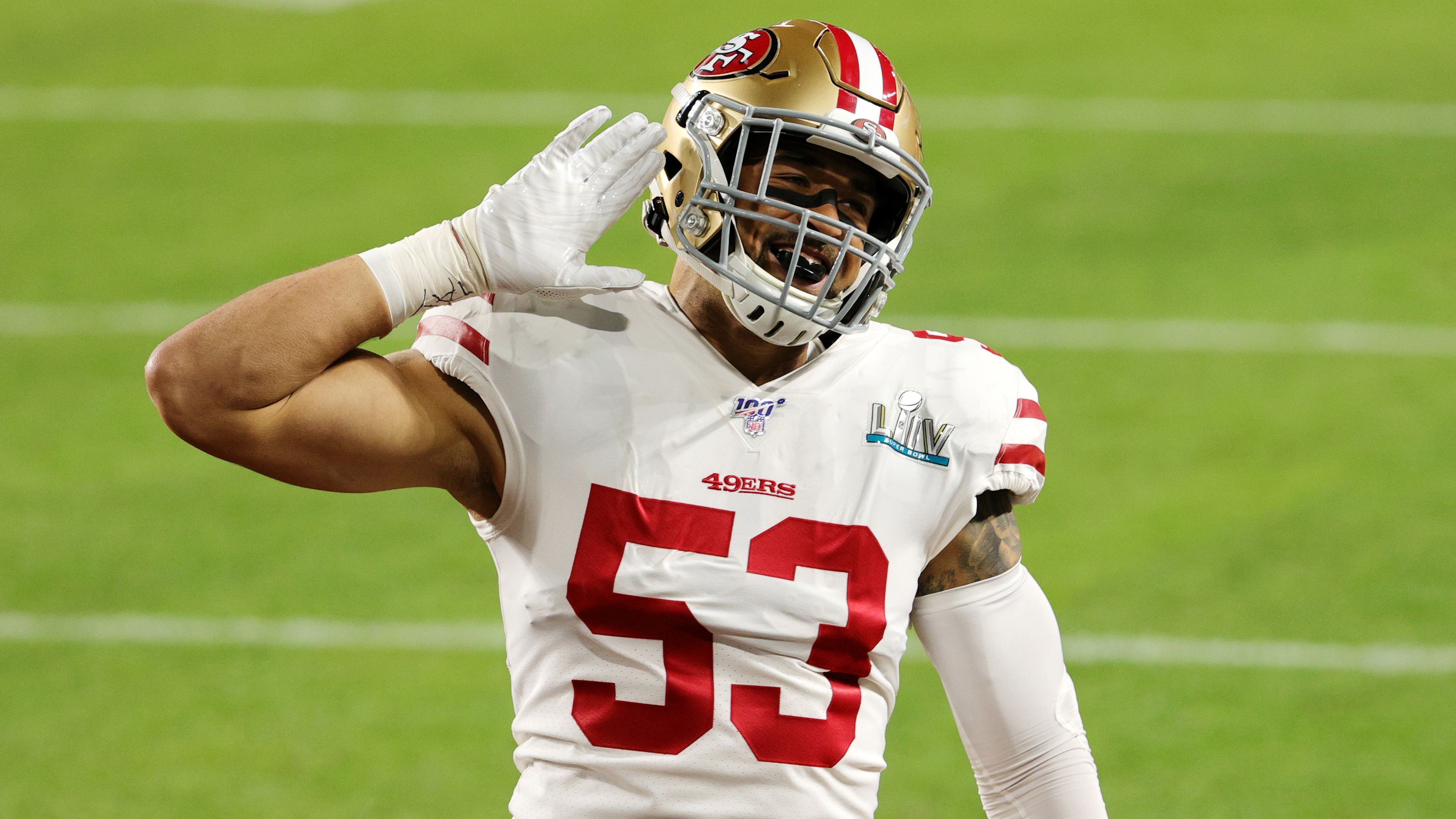 
                <strong>Mark Nzeocha (San Francisco 49ers) - Gesamtrating: 66</strong><br>
                Der Super-Bowl-Teilnehmer der vergangenen Saison reiht sich auf Platz zwei der Deutschen ein. Vor allem in Sachen Geschwindigkeit (84) und Beschleunigung (88) lässt es der Linebacker der San Francisco 49ers krachen. Zum besten Mann auf der Linebacker-Position im Kader der 49ers, Kwon Alexander, fehlen zwar 16 Punkte, trotzdem gibt es auch Kategorien, in denen Nzeocha die Nummer eins ist. In Sachen Beweglichkeit (84) steckt der 30-Jährige die Konkurrenz in die Tasche.
              