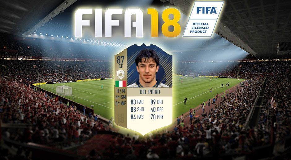 
                <strong>Sturm: Alessandro Del Piero (u.a. Juventus)</strong><br>
                Und noch ein Weltmeister: Juve-Legende Alessandro Del Piero hat sich ebenfalls einen Platz in Riedels Angriffsformation gesichert. 
              