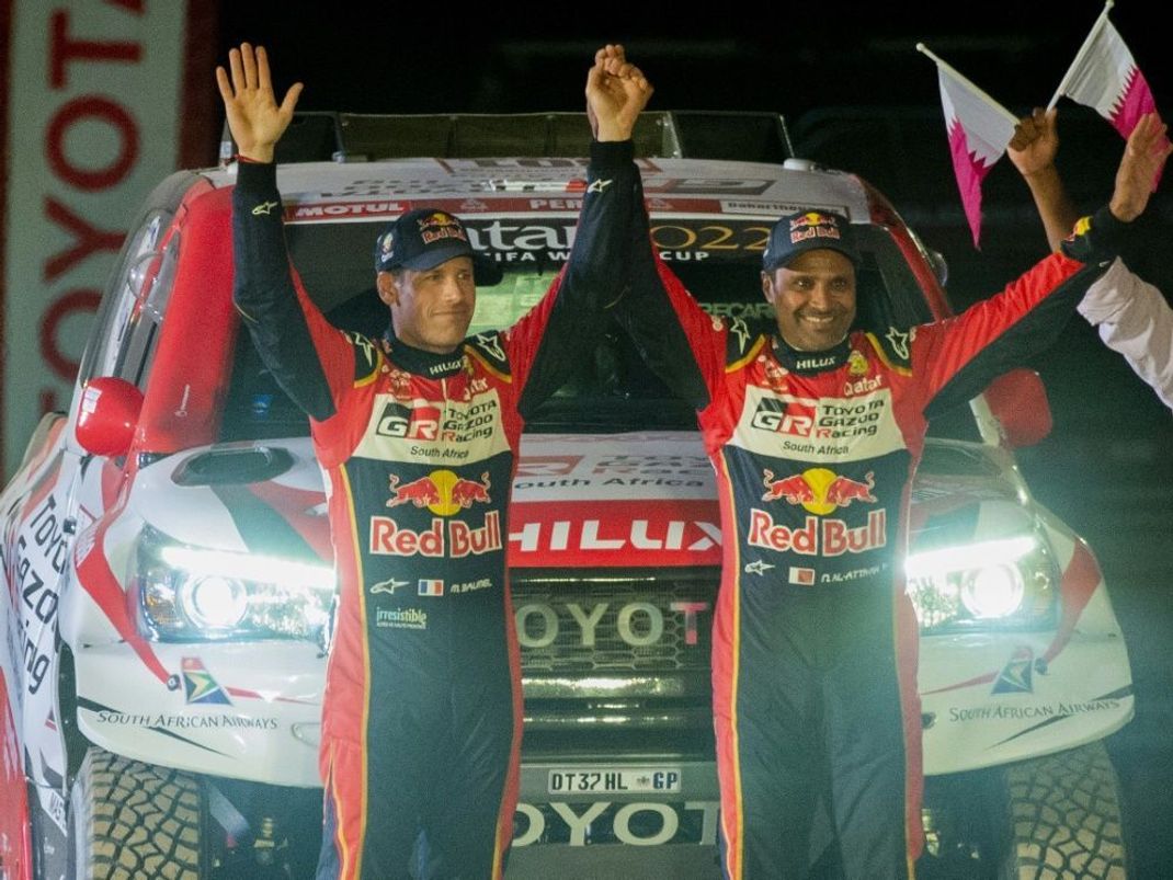 Dakar Al Attiyah Gewinnt Erste Etappe Vor X Raid Duo Sainz Und Przygonski 