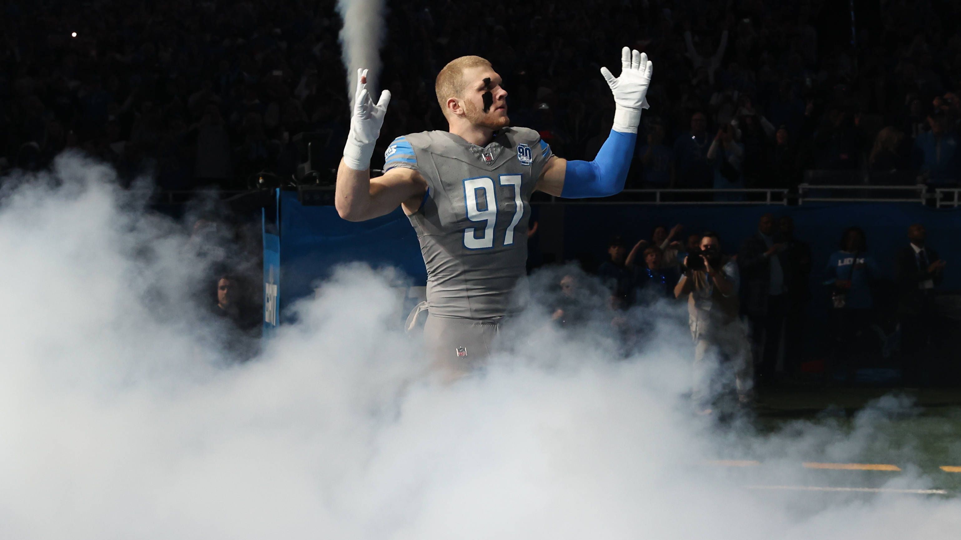 <strong>Platz 19: Detroit Lions - 34,1 Millionen US-Dollar</strong><br>Anzahl der Spieler: 10<br>Top-Verdiener: Aidan Hutchinson (DE) - 9,7 Millionen US-Dollar<br>Durchschnitts-Cap-Space pro Spieler: 3,4 Millionen US-Dollar<br>Prozentualer Anteil der D-Line am Cap Space: 13,19%