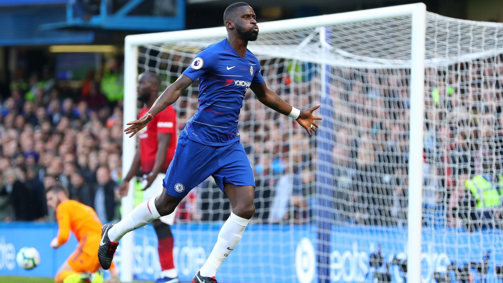 
                <strong>Platz 12 - Antonio Rüdiger (FC Chelsea)</strong><br>
                Marktwert: 45 Millionen EuroAlter: 26 JahrePosition: Innenverteidiger
              