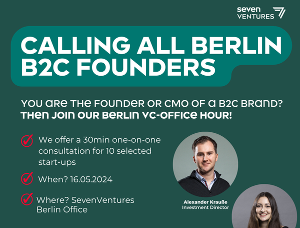 Office Hours for B2C start-ups in Berlin