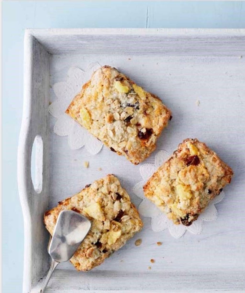 Haferflocken-Apfel-Scones
