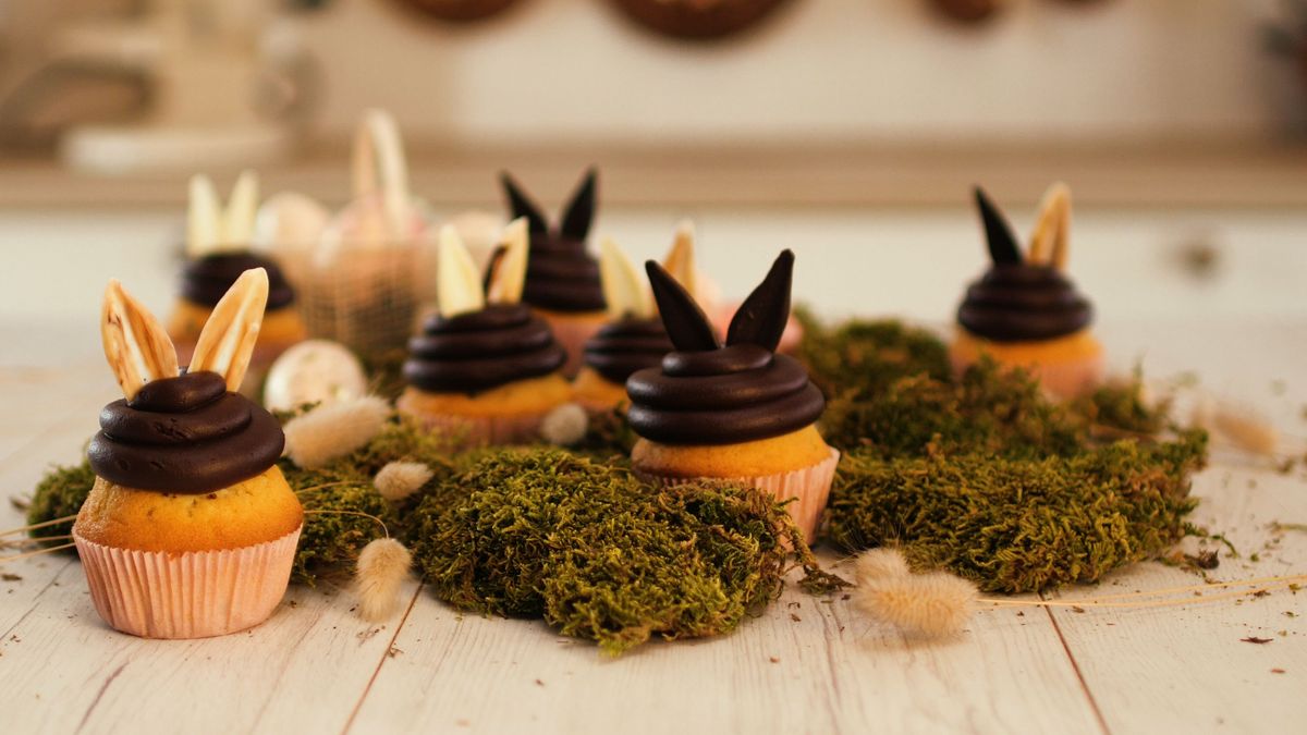 Hasen-Cupcakes