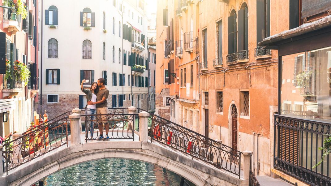 Venedig gehört zu den Städten, die von einer Überflutung bedroht sind.