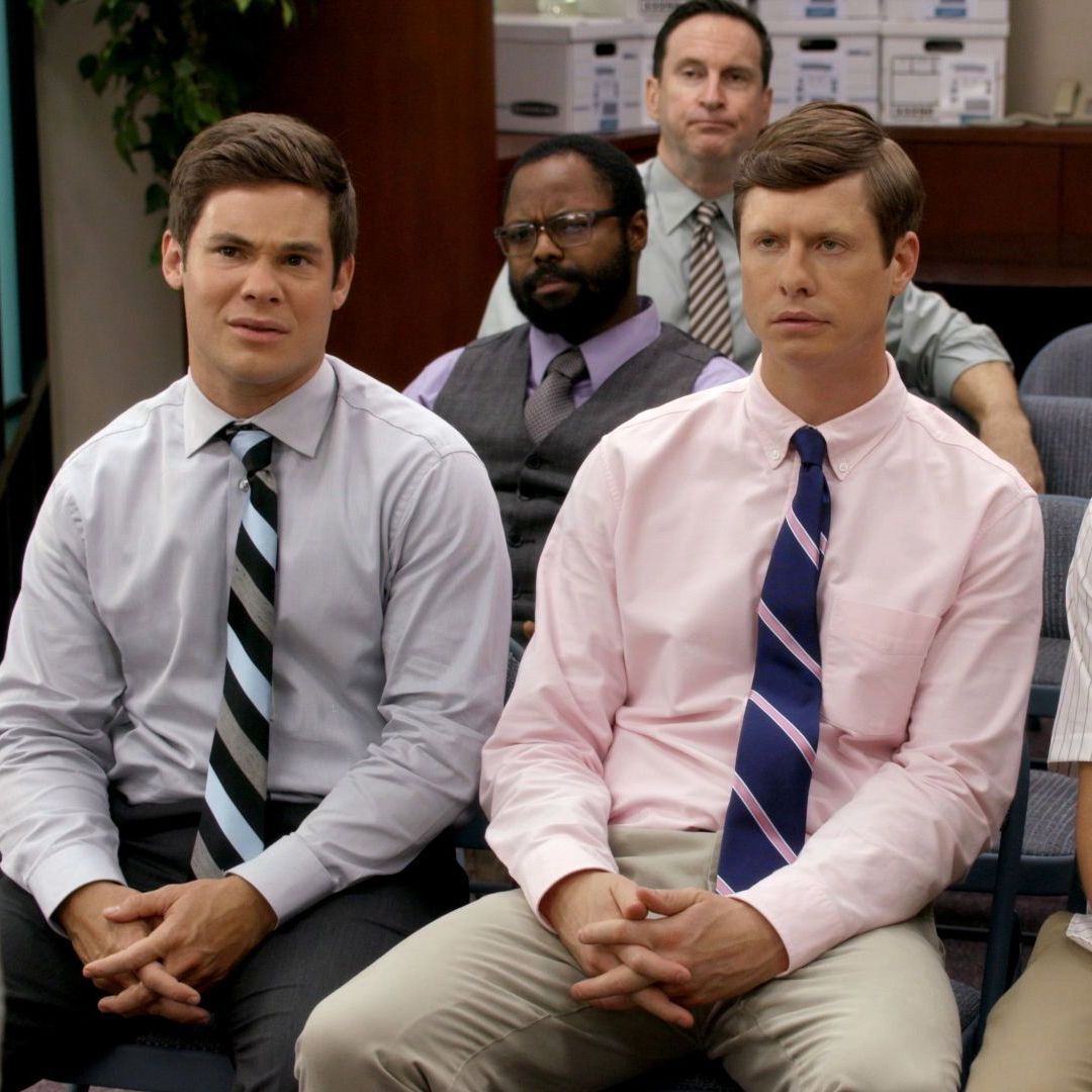 WORKAHOLICS, (from left): Adam Devine, Anders Holm, Blake Anderson,