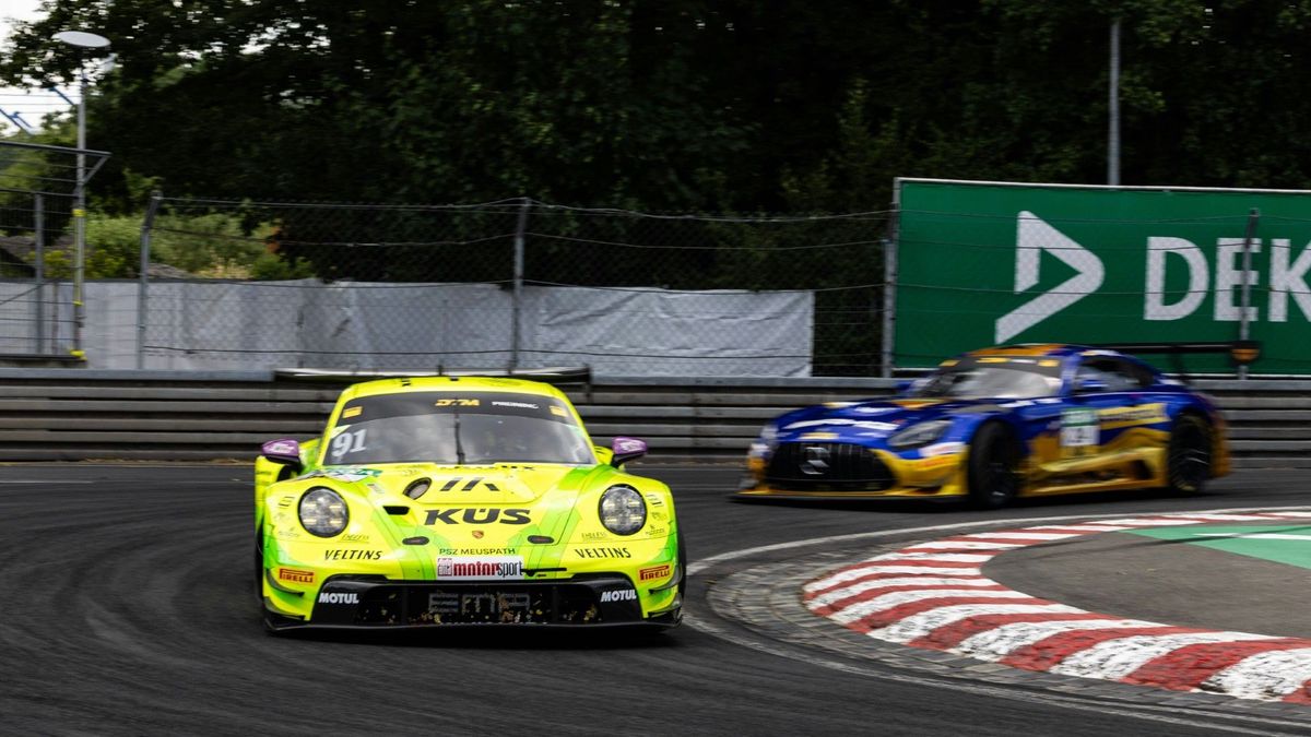 Schnellster am Norisring: Thomas Preining im Porsche