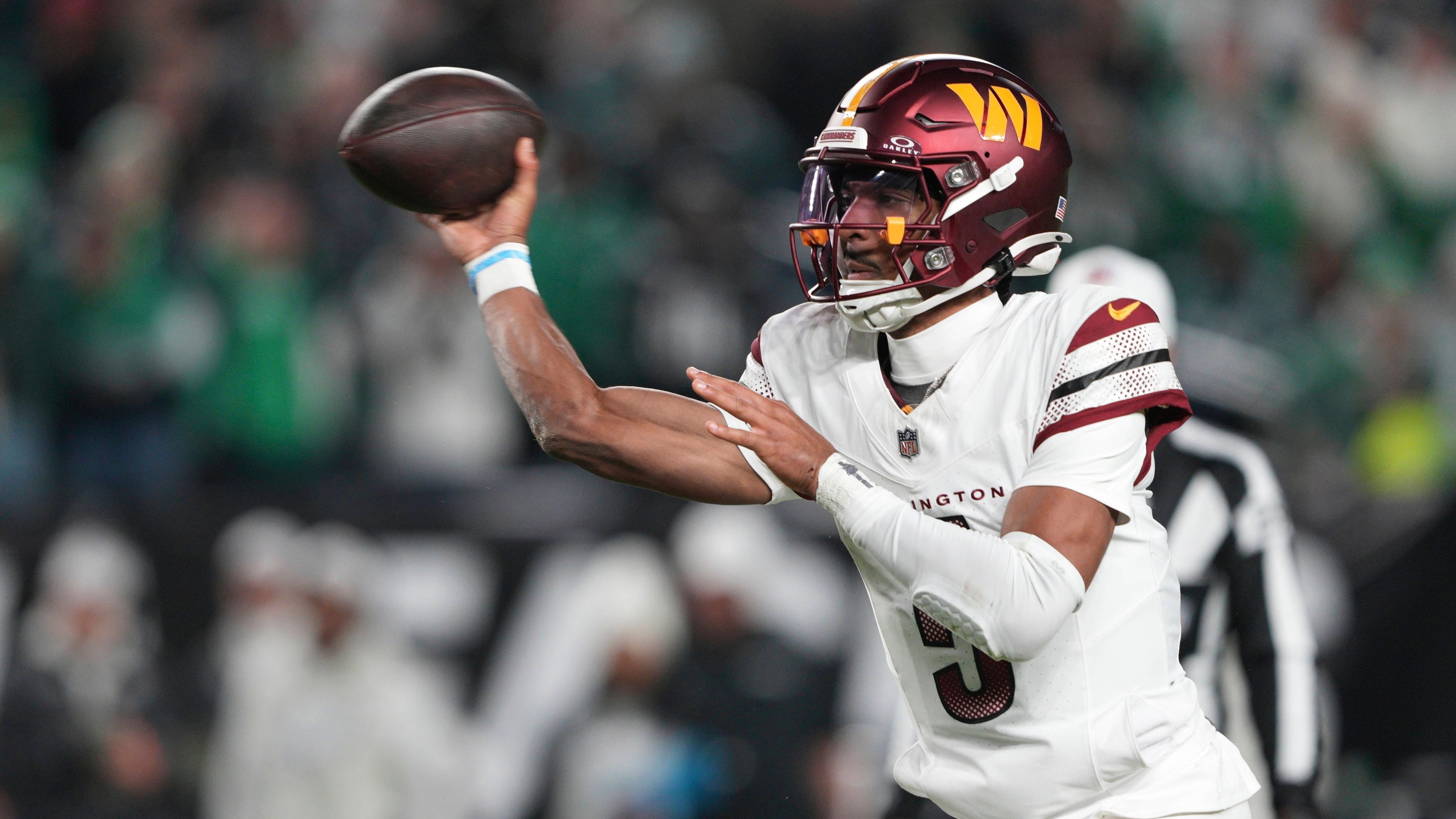 <strong>Platz 6: Jayden Daniels</strong><br>Team: Washington Commanders<br>Anzahl der Spiele: 17<br>Sacks: 47