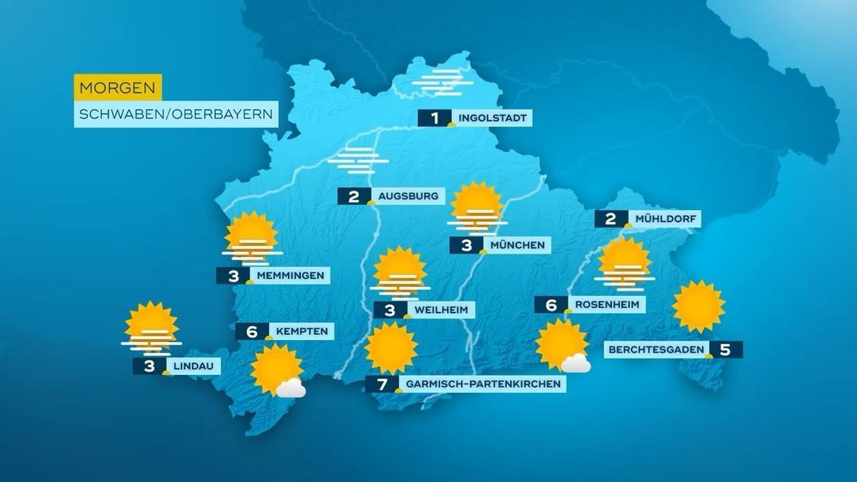 Wetter in Bayern