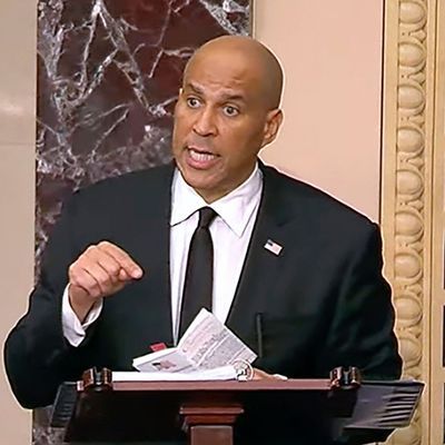 Demokratischer Senator Booker
