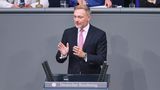 Bundestag LIVE: Christian Lindner stellt sich den Fragen der Abgeordneten