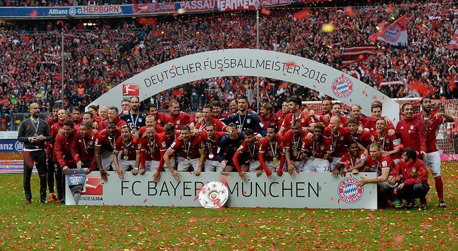 
                <strong>Bayern München</strong><br>
                Wenig überraschend: Der FC Bayern ist zum vierten Mal in Folge deutscher Meister. Andere Statistiken und Zahlen hätte dagegen kaum jemand vor der Saison erwartet oder erscheinen mit einem Blick auf die Schlusstabelle überraschend.
              