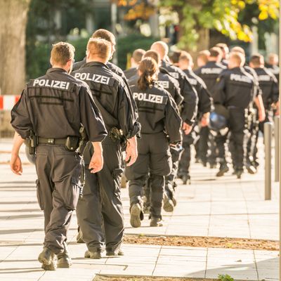 Polizist:innen in Hessen