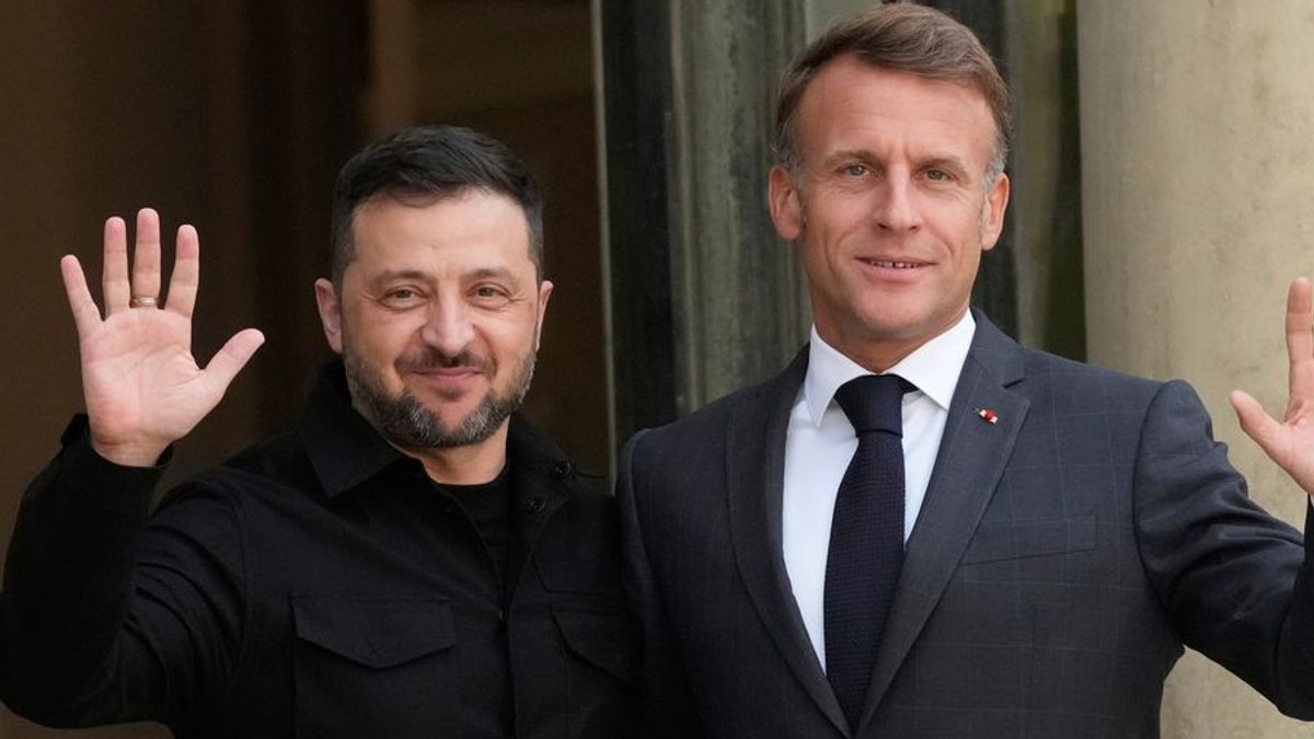 BU: Selenskyj und Macron zeigen sich in Paris geeint, während Macron die neue Schutzallianz für die Ukraine verkündet.