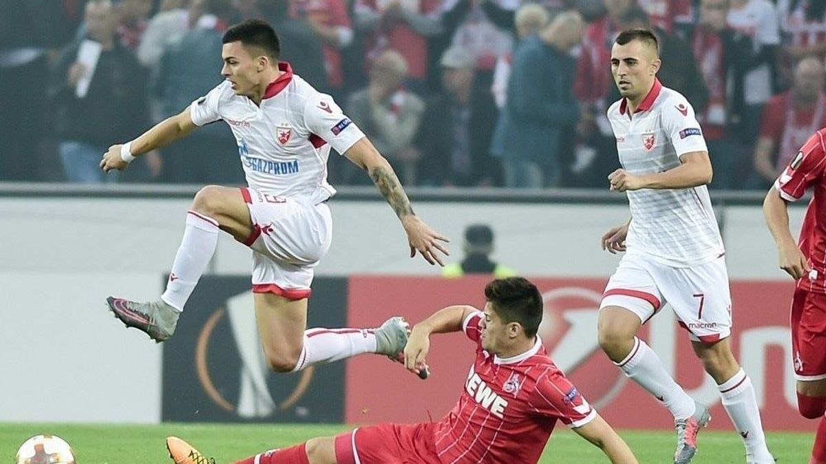Der 1. FC Köln unterliegt Roter Stern Belgrad mit 0:1