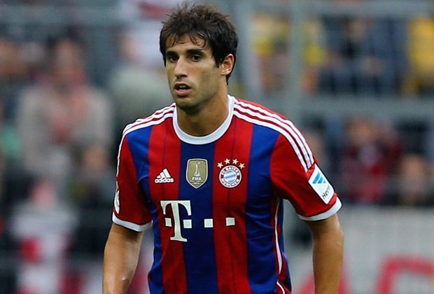 
                <strong>Javi Martinez</strong><br>
                Im ersten Jahr holt der Defensiv-Allrounder direkt das Triple und ist mit 43 Pflichtspieleinsätzen ein Eckpfeiler des Teams. Bislang bringt es der 25-Jährige auf 78 Einsätze bei den Bayern, fällt jetzt jedoch mit einem Kreuzbandriss lange aus.
              