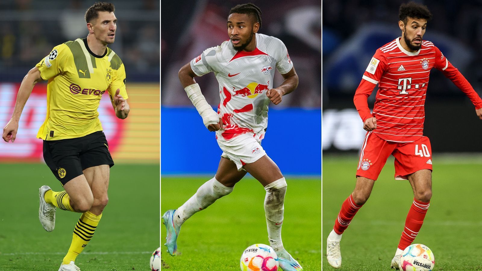 
                <strong>Bundesliga-Start ins Jahr 2023: Diese Stars fallen aus</strong><br>
                Mit der Partie zwischen RB Leipzig und Bayern München (Freitag, 20. Januar ab 18:55 Uhr live in SAT.1 und auf ran.de) beginnt das Fußballjahr 2023 in der Bundesliga. ran zeigt eine Auswahl großer Namen, die aufgrund von Verletzungen und Sperren zum Auftakt nicht mitwirken können. (Stand: 15. Januar 2023)
              