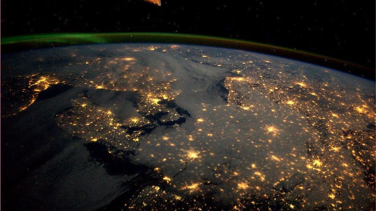 Esa Denmark Norway Sweden And Northern Germany From The Iss