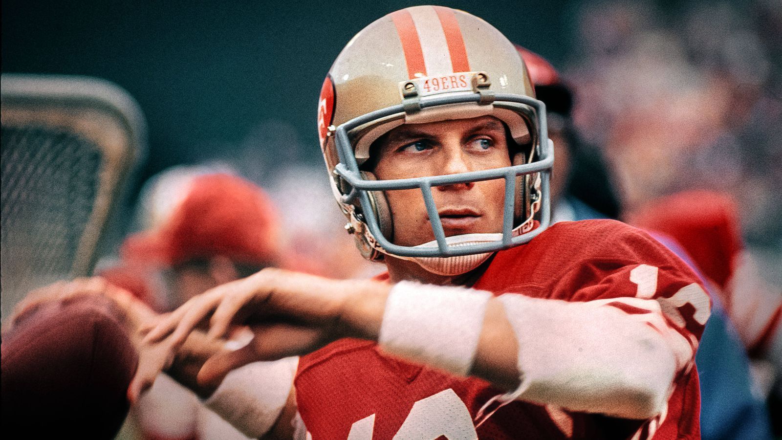 
                <strong>San Francisco 49ers </strong><br>
                Joe Montana (244 Touchdown-Pässe)
              