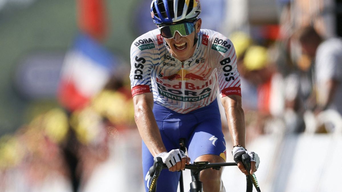 Florian Lipowitz begeistert derzeit bei der Tour