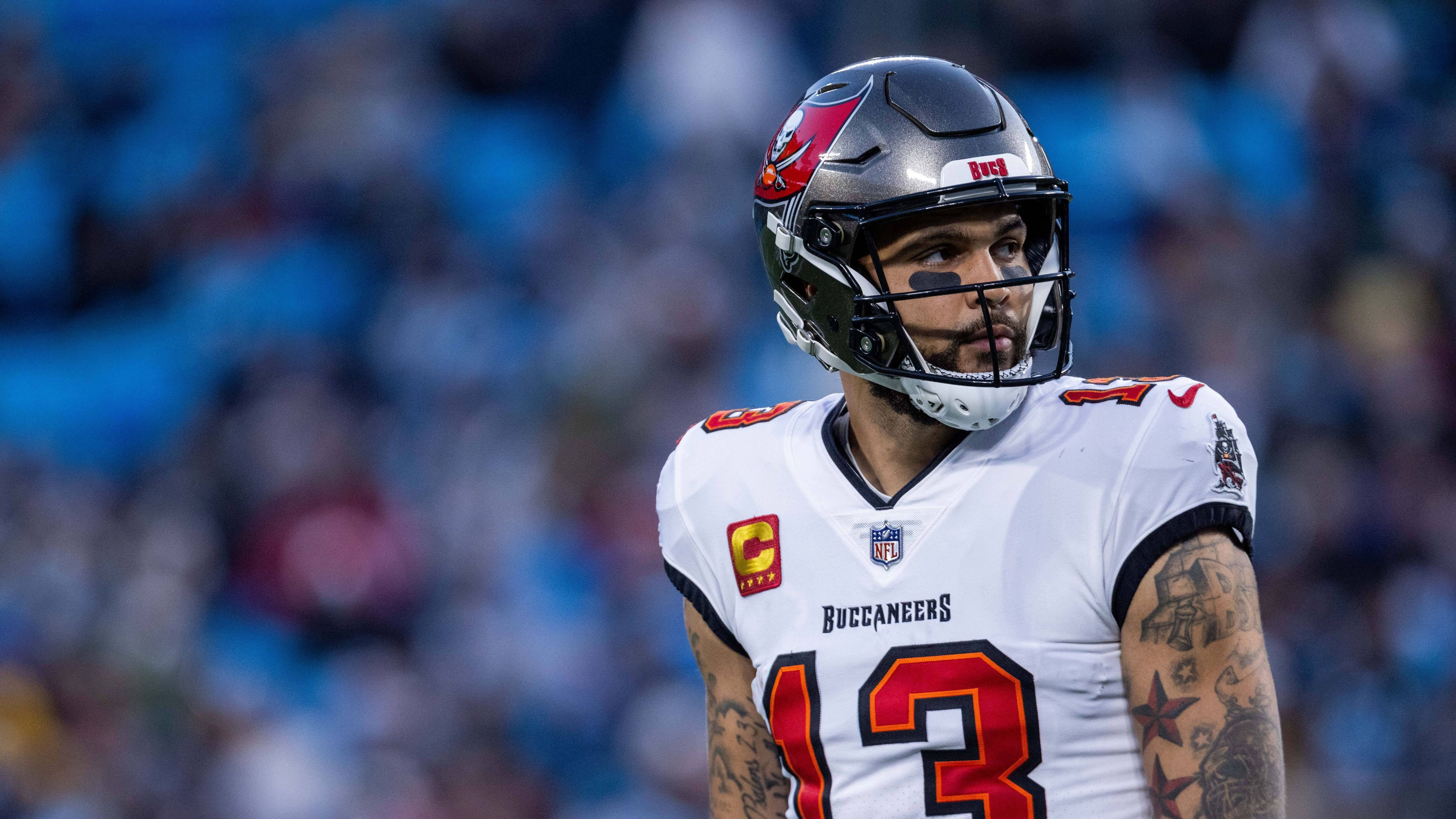 <strong>Team: Tampa Bay Buccaneers</strong><br>Letzter All-Pro-Receiver: Mike Evans<br>Saison: 2023