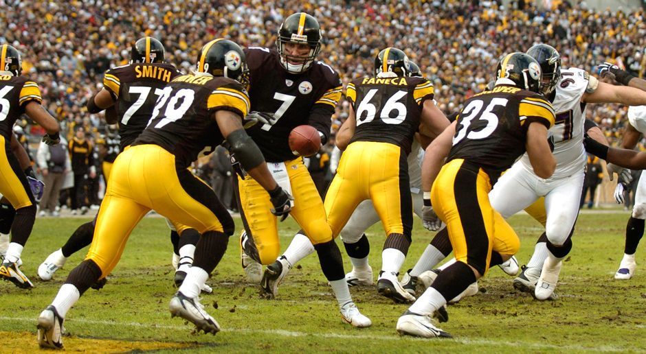 
                <strong>2006: Pittsburgh Steelers</strong><br>
                Vor allem die Verletzungsprobleme von Quarterback Ben Roethlisberger in der Offseason und seine verfrühte Rückkehr aufs Feld sorgten für den schlechten Saisonstart der Pittsburgh Steelers 2006 (sechs Niederlagen aus den ersten acht Spielen). Am Ende stand eine Bilanz von 8-8, die Playoffs wurden nicht erreicht. Ein unrühmliches Ende für Head Coach Bill Cowher, der die Steelers 14 Jahre betreut und mit Pittsburgh den Super Bowl XL gegen die Seattle Seahawks gewonnen hatte.
              