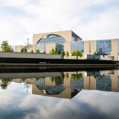 Das Bundeskanzleramt in Berlin