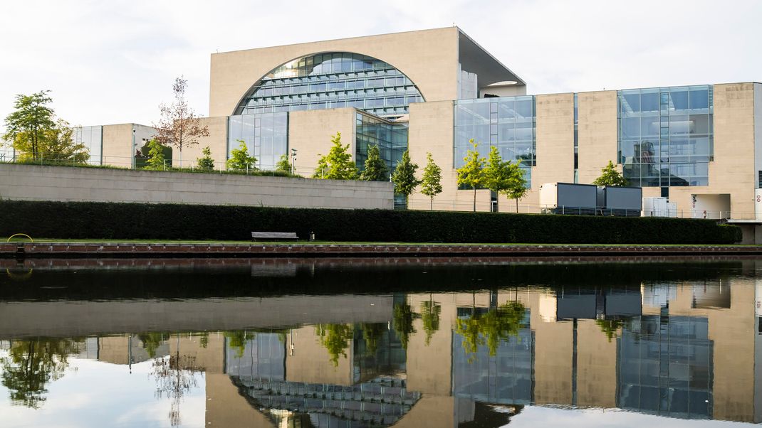 Das Bundeskanzleramt in Berlin