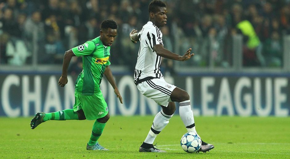 
                <strong>Ibrahima Traore</strong><br>
                Ibrahima Traore: Wenn ein Gladbacher die Turiner ins Schwitzen bringt, dann der Mann aus Guinea. Offensiv mit guten Ideen und kaum zu packen, wenn er seinen Turbo zündet. Hilft auch hinten aus – wie etwa bei einer Mandzukic-Chance. Darf vorzeitig unter die Dusche. ran-Note: 2
              