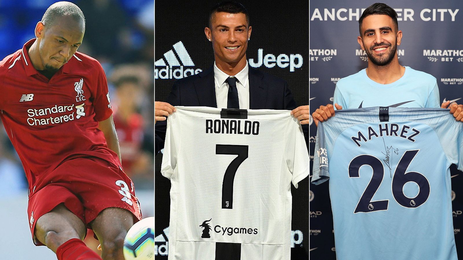 
                <strong>CR7 und Co. - die Rückennummern der Top-Transfers im Sommer 2018</strong><br>
                Die Sommer-Transferperiode 2018 ist in vollem Gange, doch einige Topstars haben den Klub schon gewechselt. ran.de zeigt, mit welchen Rückennummern diese großen Namen künftig für ihre neuen Klubs auflaufen werden.
              