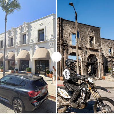 Vorher-Nachher Bilder Brand L.A.