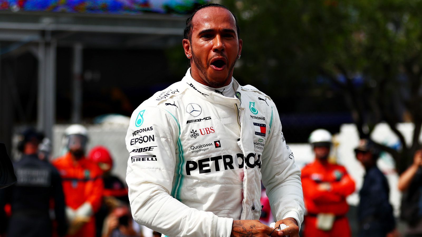 
                <strong>Die meisten Pole Positions</strong><br>
                Lewis Hamilton (97)
              