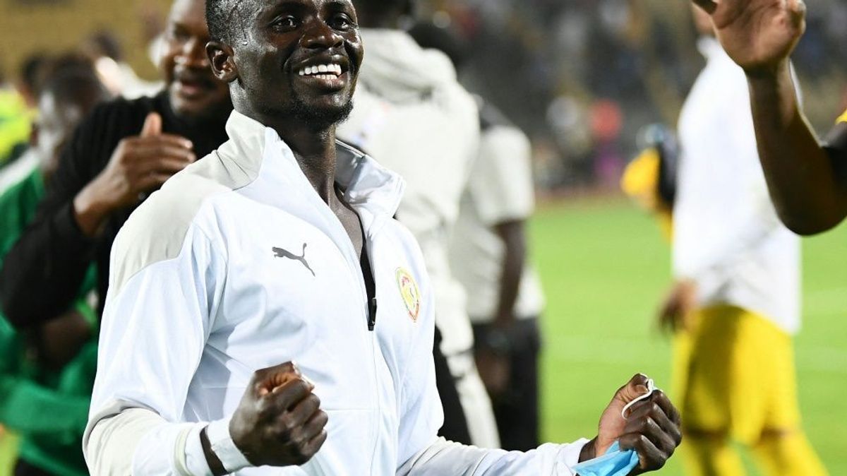 Sadio Mane steht mit dem Senegal im Finale