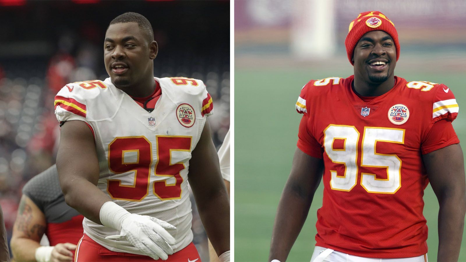 
                <strong>Chris Jones</strong><br>
                Chris Jones wurde im NFL Draft 2016 in der zweiten Runde ausgewählt. Über die Jahre entwickelte er sich zu einem der besten Defensive Tackles der NFL. Zusammen mit Frank Clark bildet er das Pass-Rush-Duo der Chiefs.
              