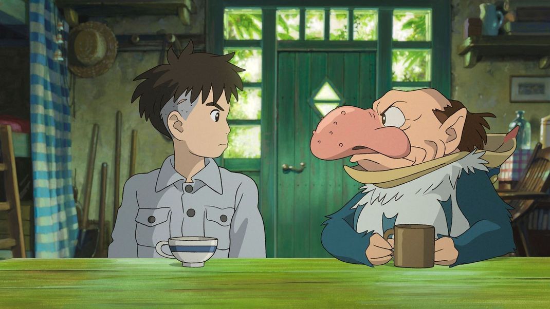Hayao Miyazaki und Toshio Suzuki gewinnen in der Kategorie mit ihrem Film.