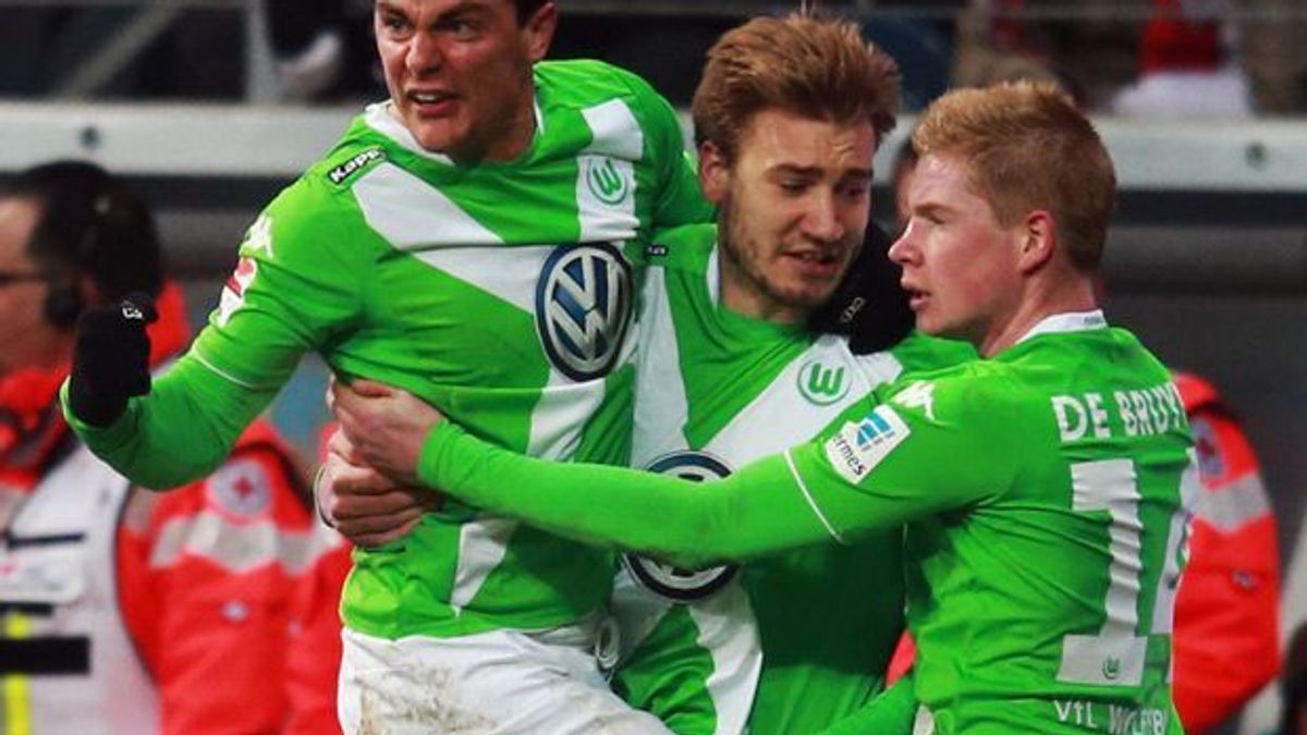 Rettet Wolfsburg den Punkt: Kevin de Bruyne