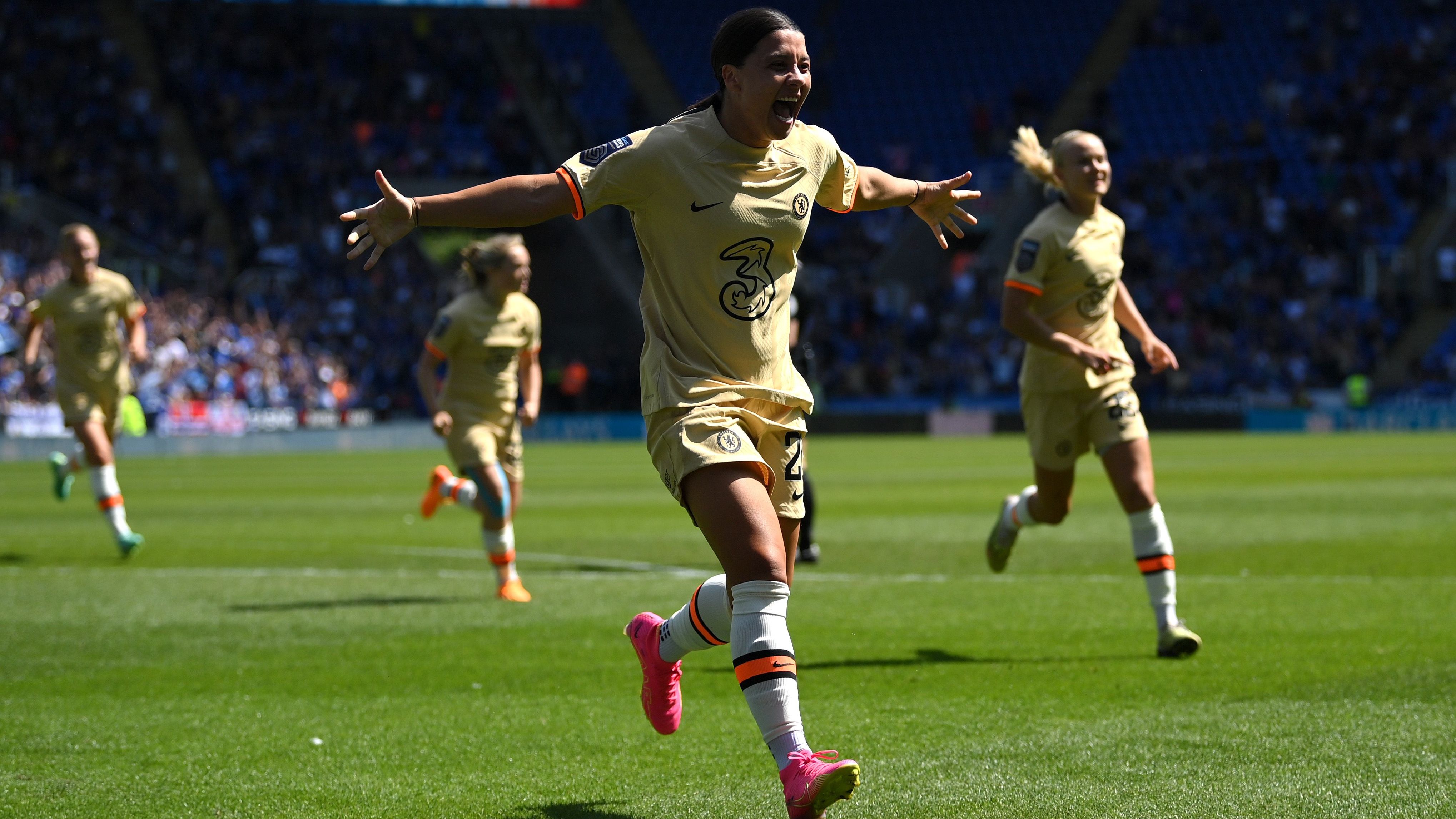 <strong>Platz 5 (geteilt): Sam Kerr (FC Chelsea)</strong><br>- Position: Sturm<br>- GES: 90